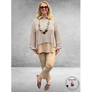 ONLY-M Pantalon Travel 044 Sabbia Strong